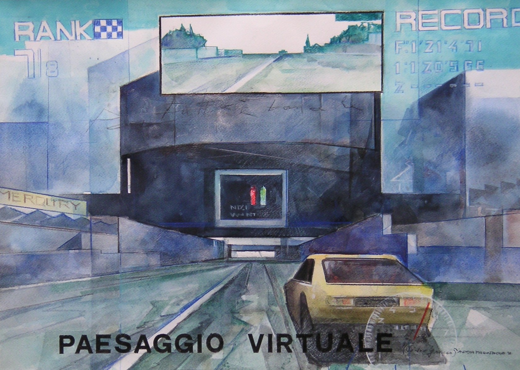 Andrea Pagnacco, Paesaggio virtuale